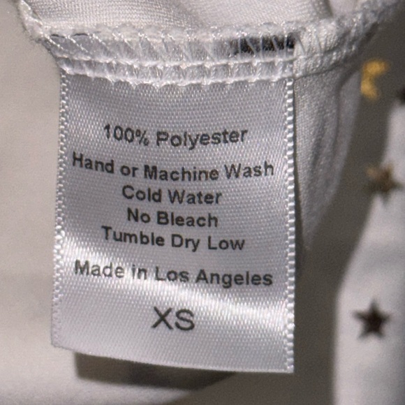 Lucy In The Sky Charlotte Starlight Mini Dress | White - Picture 7 of 7